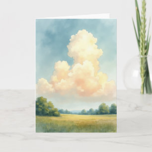 Golden Cloud Vatertagskarte Karte