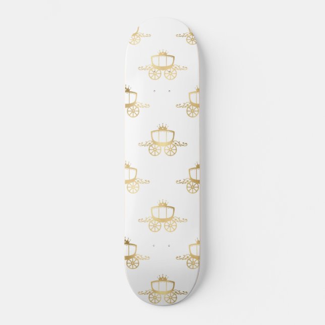 Golden Coaches Aschenputella Princess Royal Magie Skateboard (Vorderseite)