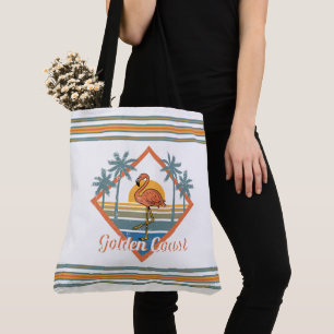 Golden Coast Flamingo Sunset Tasche