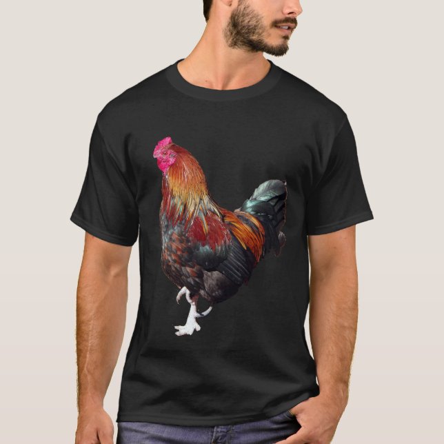 Golden Cockerel Rooster shirt (Vorderseite)
