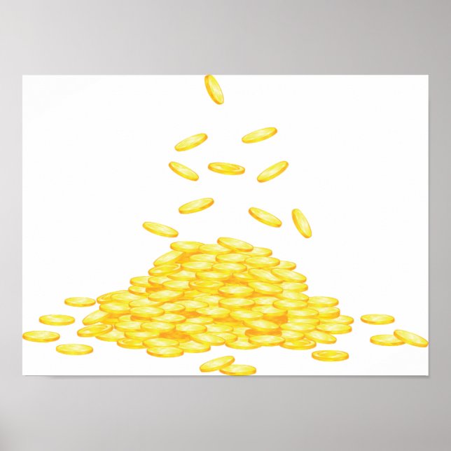 Golden Coins Poster (Vorne)