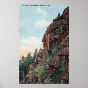 Golden, Colorado - Ausblick-Mountain View Poster