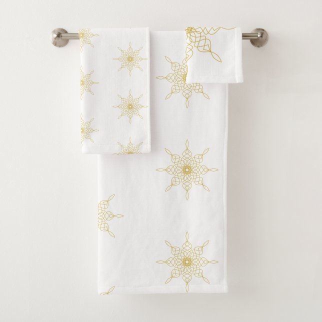 Golden Compass Star Badhandtuch Set (Insitu)