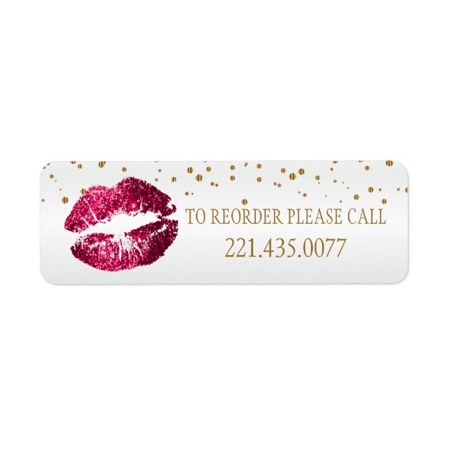 Golden Confetti & Pink Lips 2 - Wiederherstellung (Vorne)