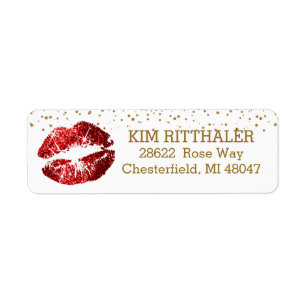Golden Confetti & Red Lips - Adresse