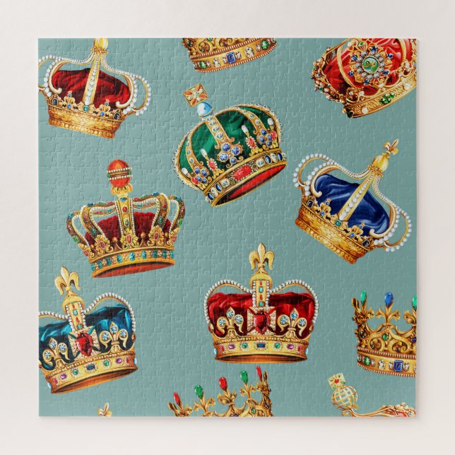 Golden Crown Baroque Mode Textur (Vertikal)