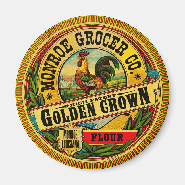 Golden Crown High Patent Mehl Magnet (Vorne)