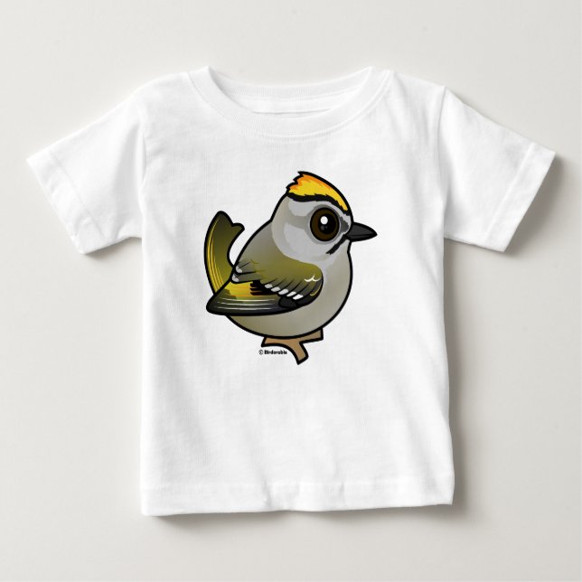 Golden-Crowned Kinglet Baby T-shirt (Vorderseite)