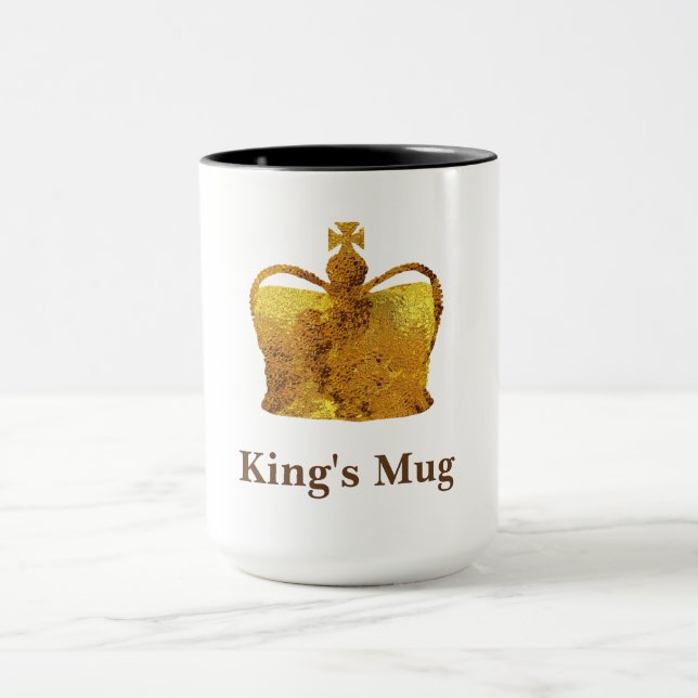 Golden Crwon King Mug (Centre)