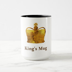 Golden Crwon King Tasse