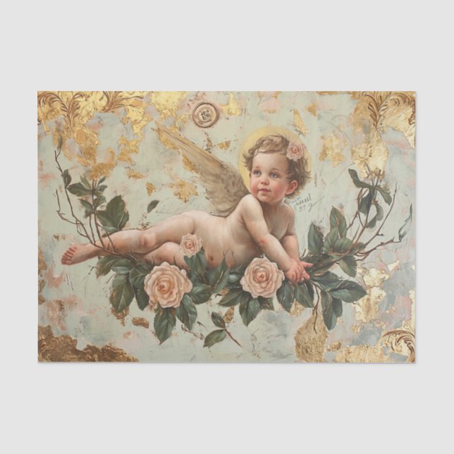 Golden Cupid Seidenpapier (Vorderseite)