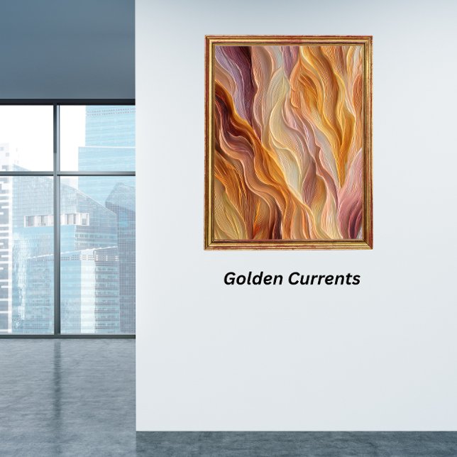 Golden Currents  Poster (Von Creator hochgeladen)