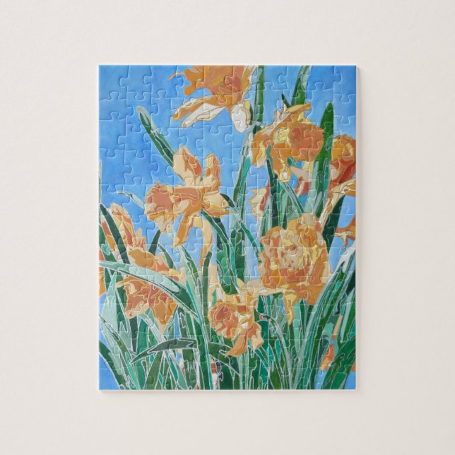 Golden Daffodils fett anmutend Art (Vertikal)