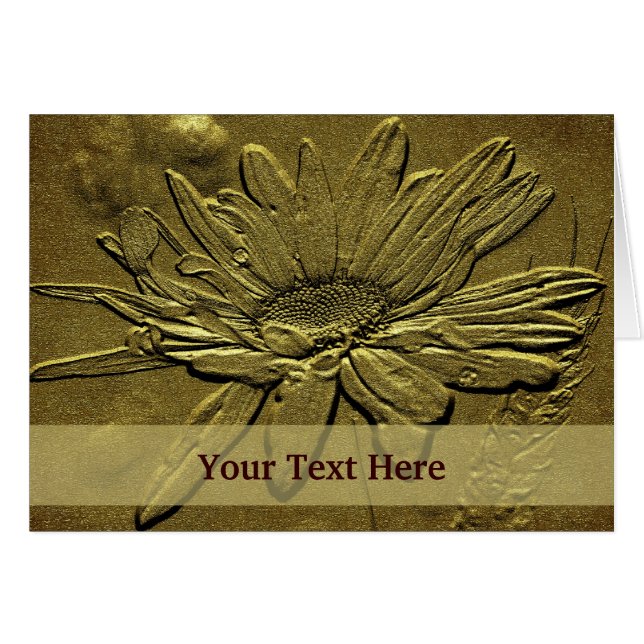 Golden Daisy Florenz Kunstvoll wandern im Valle Ve (Vorderseite (Horizontal))