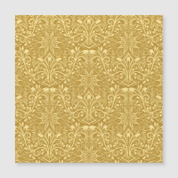 Golden Damask Barockfarbenes Muster