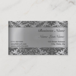 Golden Damask Elegante Business-Karte Visitenkarte