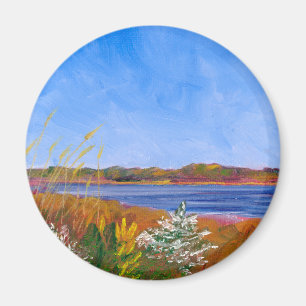 Golden Delaware Magnet