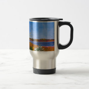 Golden Delaware Reisebecher