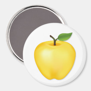 Golden Delicious Apfel Magnet