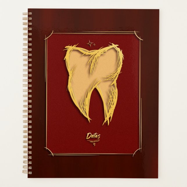 Golden Dentist Dental Assistant Dentaire Élégant C (Devant)
