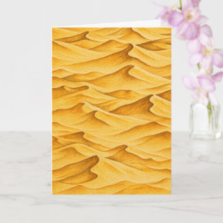Golden Desert Sand Dunes Karte