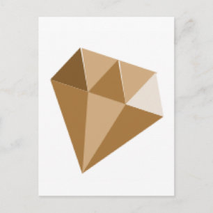 Golden Diamond Postkarte