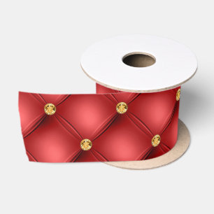 Golden Diamond Tufliter Leder benutzerdefinierten  Satinband