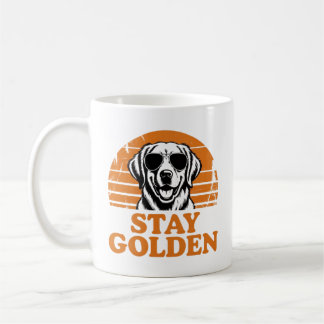 Golden Dog bleibe Kaffeetasse