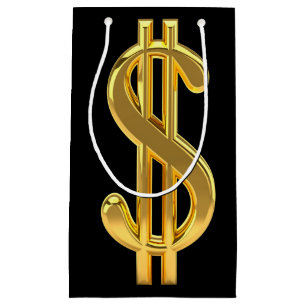 Golden Dollar-Gebühr Kleine Geschenktüte