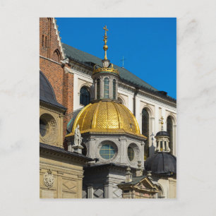 Golden Dome, Wawel Castle Carte postale Cracovie