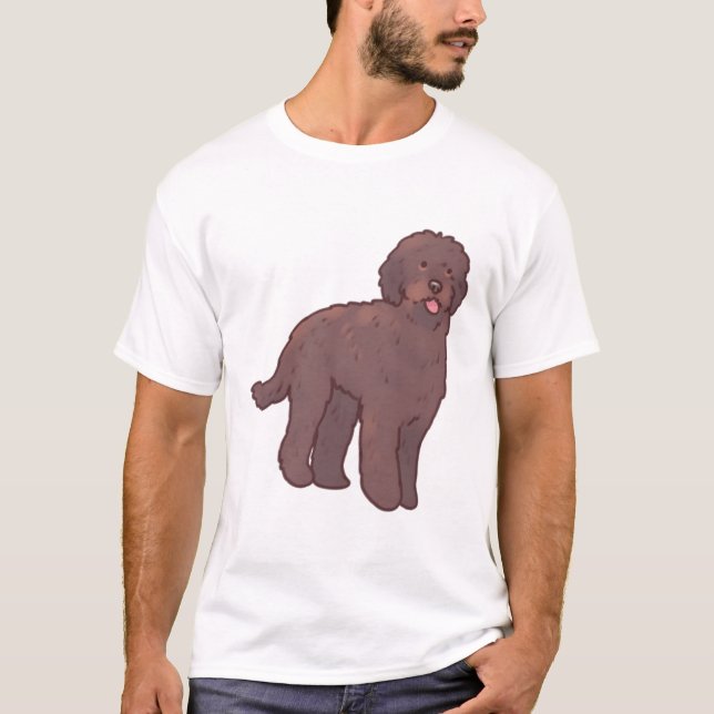 Golden doodle dog Magic T-Shirt (Vorderseite)