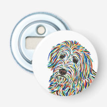 Golden Doodle Flasche Opener