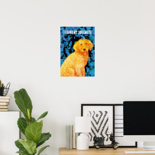 Golden doodle, mein Seelenverwandter! Poster