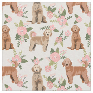 Golden Doodle Stoff