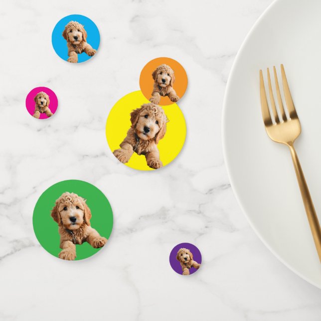 Golden Doodle Table Confetti Konfetti (Gruppe)
