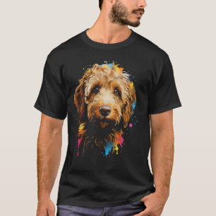 Golden Doodle Welpe Bester Hund Laufsteg Hausfan T-Shirt