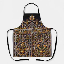 Golden Doorway All-over Print Schürze