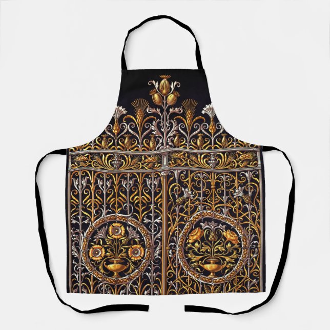 Golden Doorway All-over Print Schürze (Vorderseite)