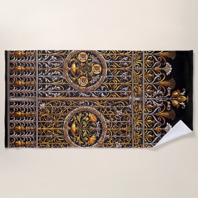 Golden Doorway Beach Handtuch (Vorderseite)