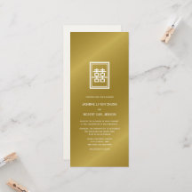 Golden Double Happiness Klassische chinesische Hoc