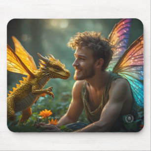 Golden Dragon Gaming Design Mousepad