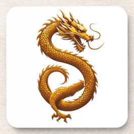 Golden Dragon Getränkeuntersetzer