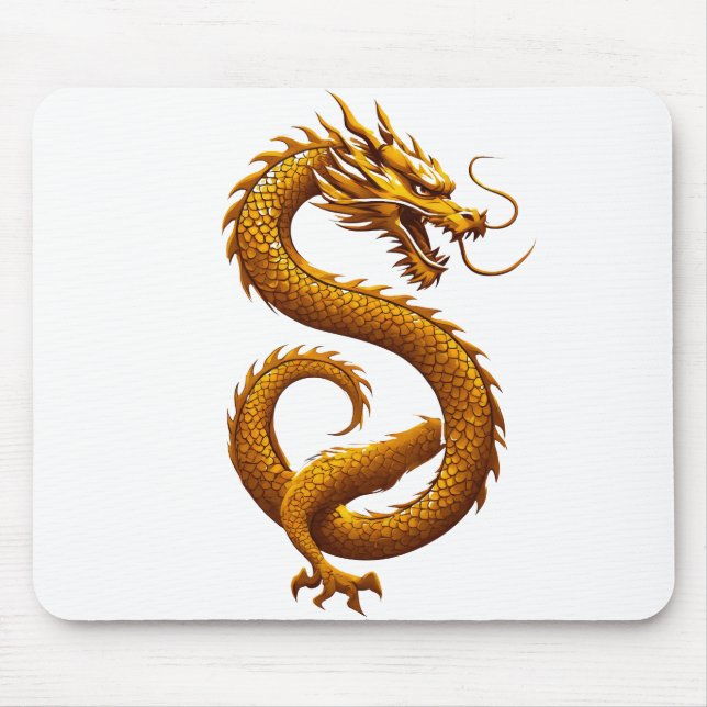 Golden Dragon Mousepad (Vorne)