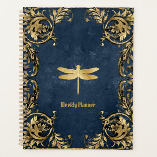 Golden Dragonfly Whimsal non daté planificateur