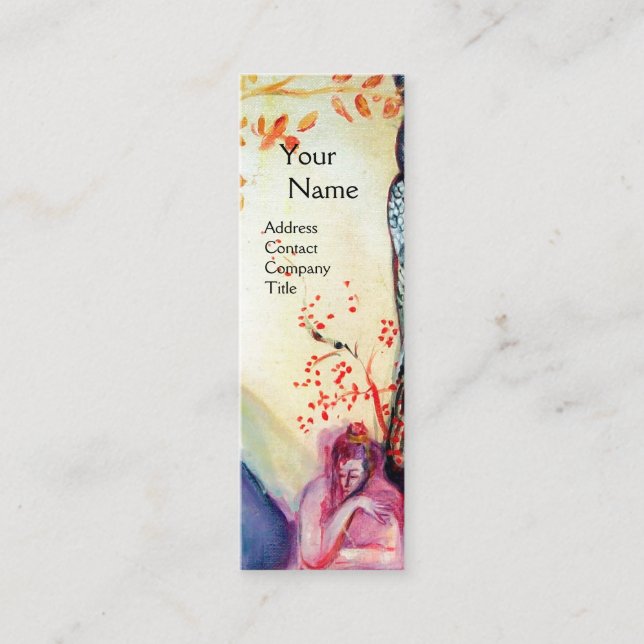 GOLDEN DREAM Yoga Instructor, Meditation, Zen Gard Mini Visitenkarte (Vorderseite)