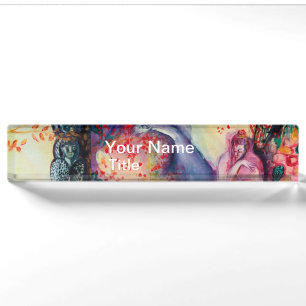 GOLDEN DREAM Yoga Instructor, Meditation, Zen Gard Namensplakette