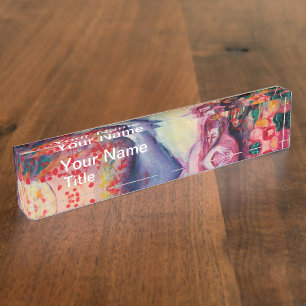 GOLDEN DREAM Yoga Instructor, Meditation, Zen Gard Namensplakette