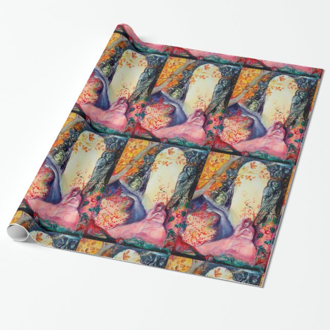 GOLDEN DREAM / Yoga Meditation Zen Garden Geschenkpapier (Ungerollt)