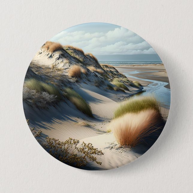 Golden Dunes Button (Vorderseite)