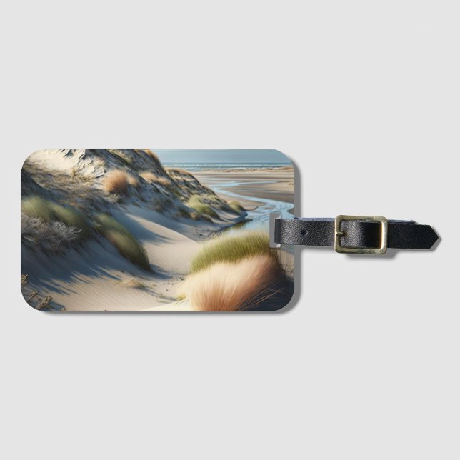 Golden Dunes Gepäckanhänger (Vorderseite (Horizontal))